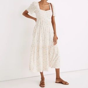 Madewell Tiered Maxi Dress in Folkmagic Floral